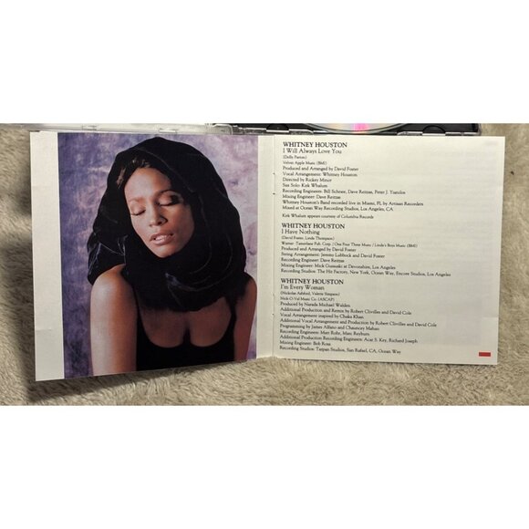 The Bodyguard Original Soundtrack Album CD Featuring Whitney Houston - Picture 4 of 6